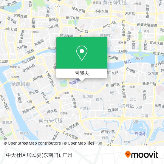 中大社区居民委(东南门)地图