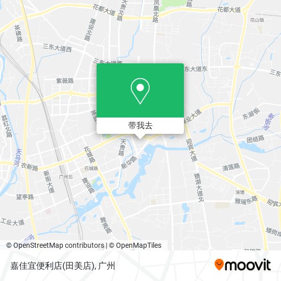 嘉佳宜便利店(田美店)地图
