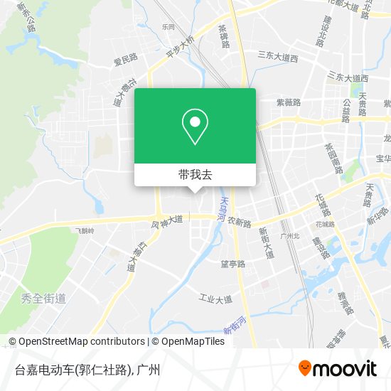台嘉电动车(郭仁社路)地图