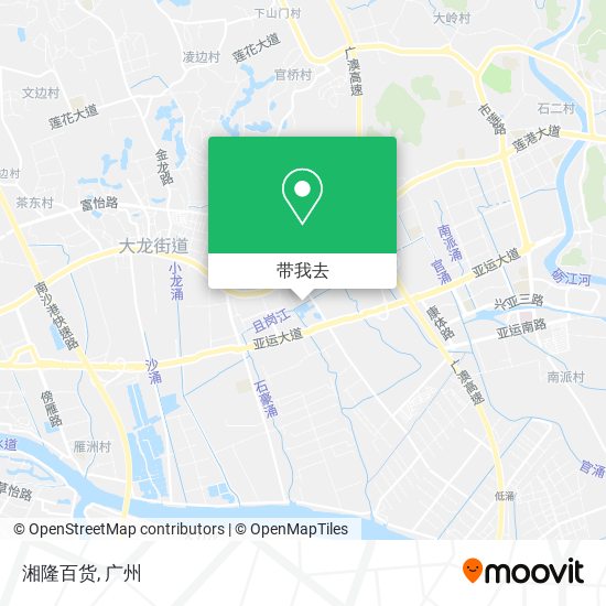 湘隆百货地图