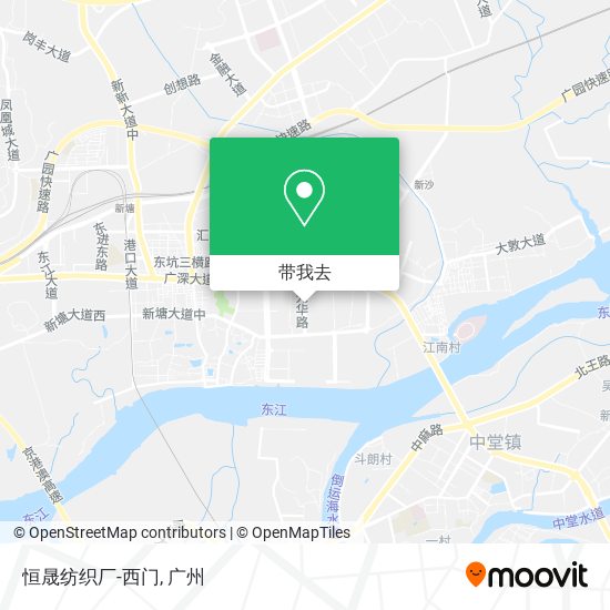 恒晟纺织厂-西门地图