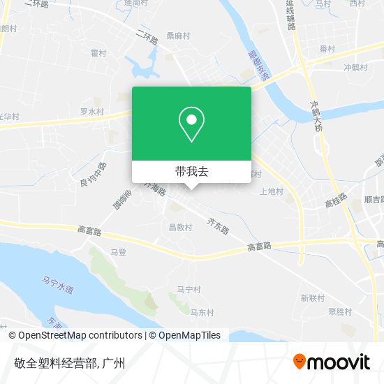 敬全塑料经营部地图