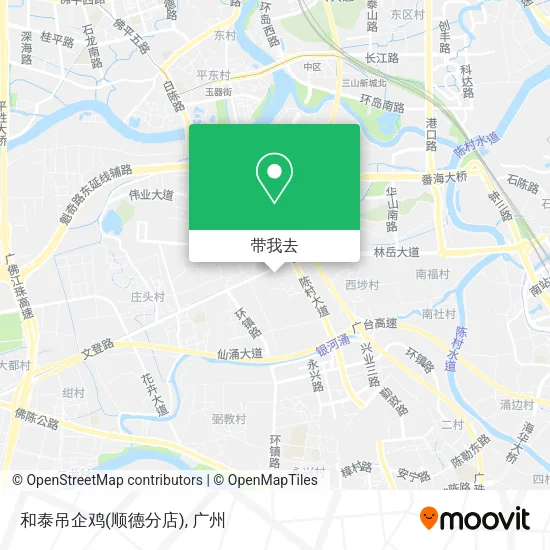 和泰吊企鸡(顺德分店)地图