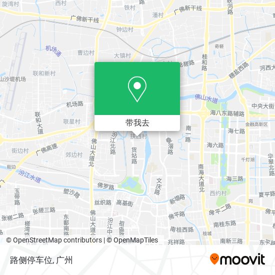 路侧停车位地图