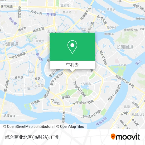 综合商业北区(临时站)地图