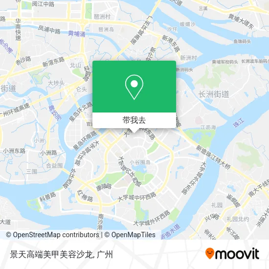 景天高端美甲美容沙龙地图
