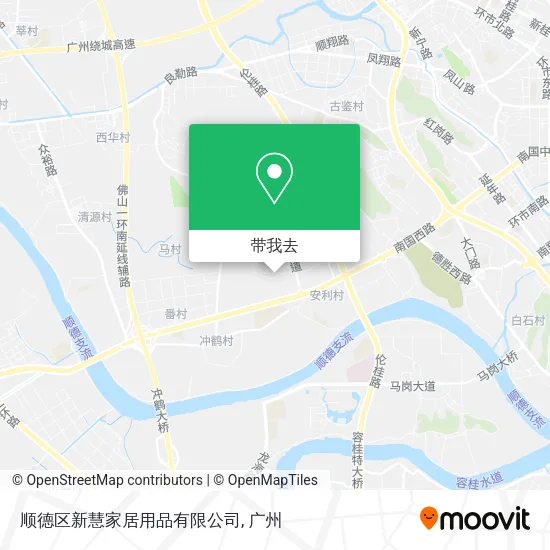 顺德区新慧家居用品有限公司地图