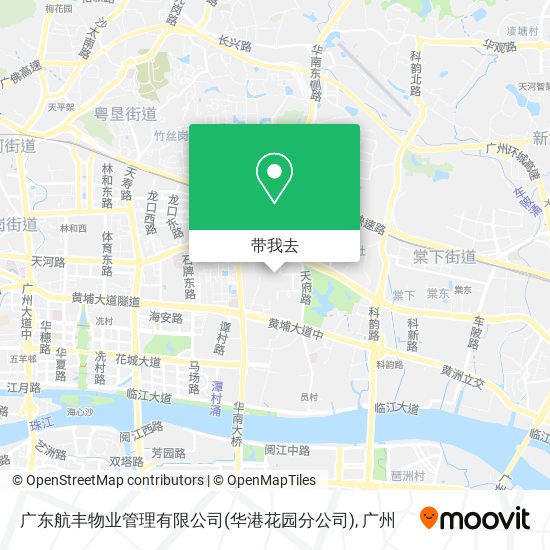 广东航丰物业管理有限公司(华港花园分公司)地图