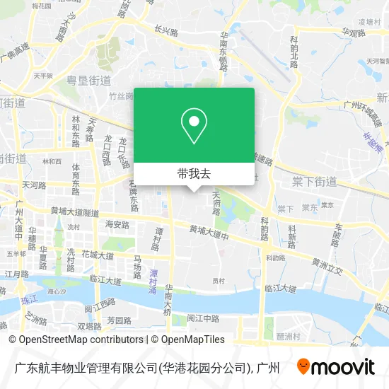广东航丰物业管理有限公司(华港花园分公司)地图