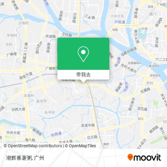 潮辉番薯粥地图