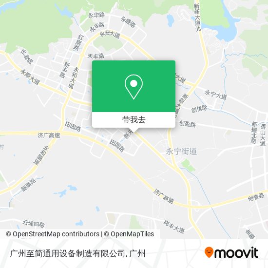 广州至简通用设备制造有限公司地图