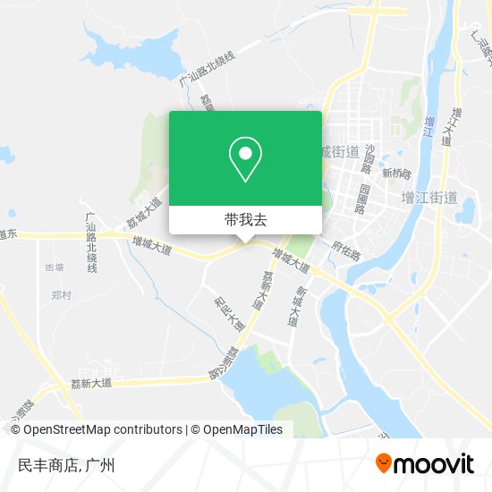 民丰商店地图