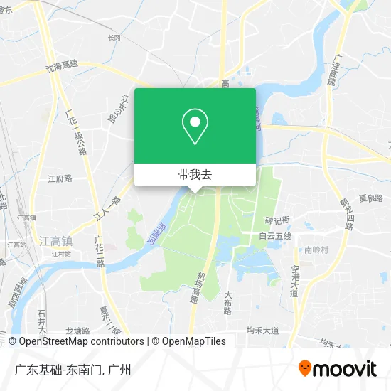 广东基础-东南门地图