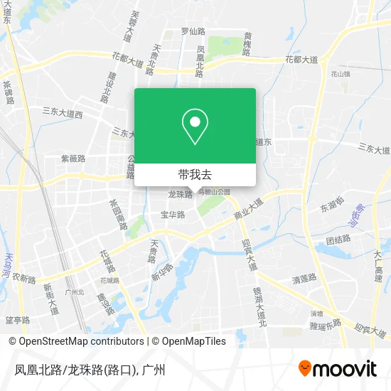凤凰北路/龙珠路(路口)地图