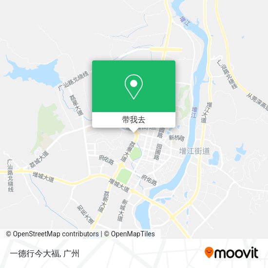 一德行今大福地图
