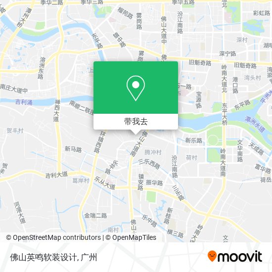 佛山英鸣软装设计地图