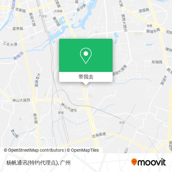 杨帆通讯(特约代理点)地图
