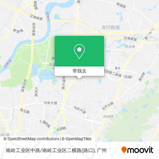 南岭工业区中路/南岭工业区二横路(路口)地图