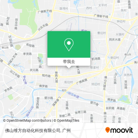 佛山维方自动化科技有限公司地图