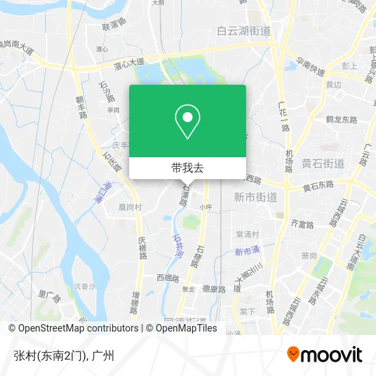 张村(东南2门)地图