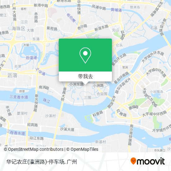 华记农庄(瀛洲路)-停车场地图