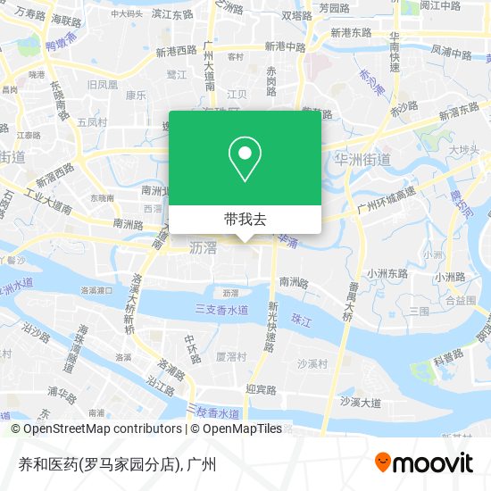 养和医药(罗马家园分店)地图