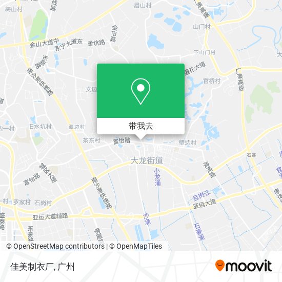 佳美制衣厂地图