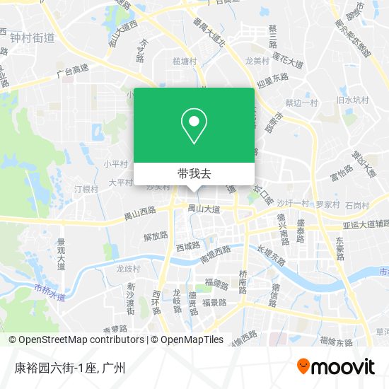 康裕园六街-1座地图