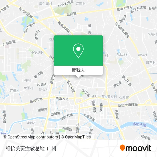维怡美斑痘敏总站地图