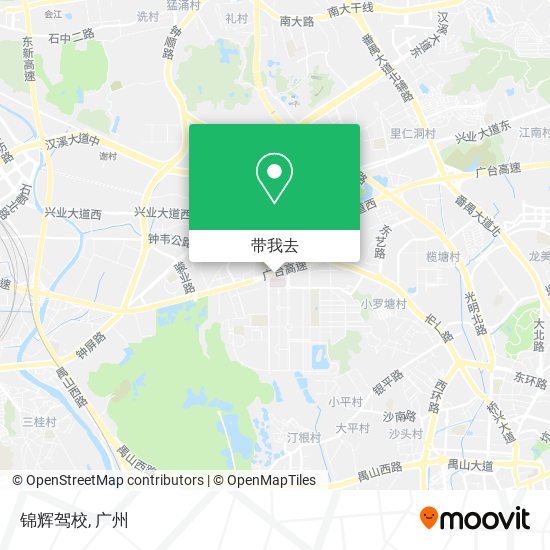 锦辉驾校地图
