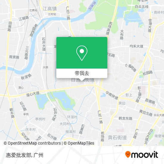 惠爱批发部地图