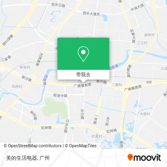 美的生活电器地图