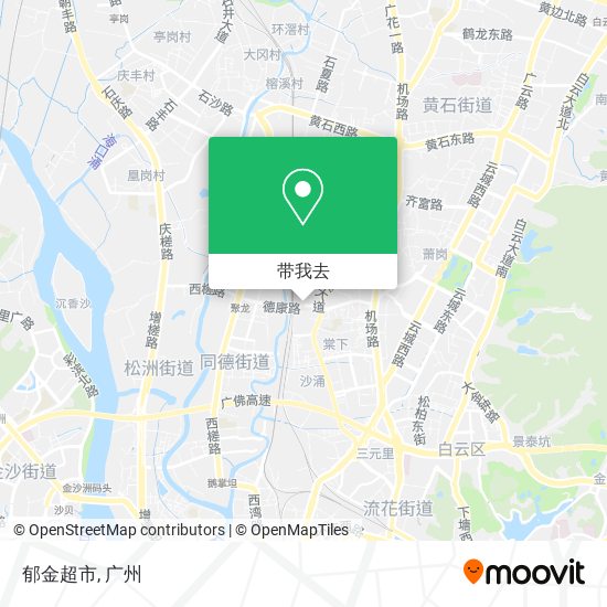 郁金超市地图