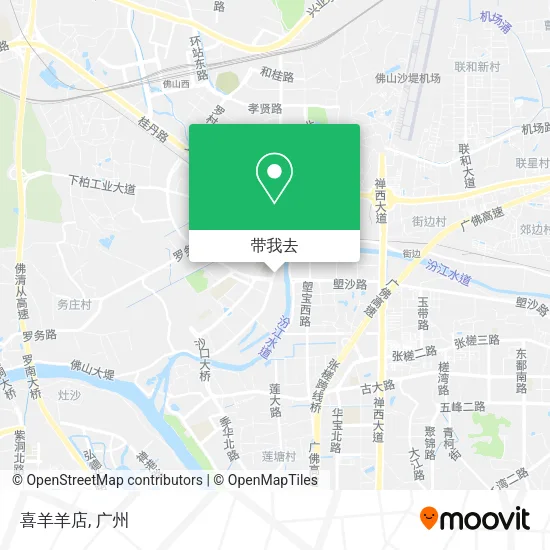 喜羊羊店地图