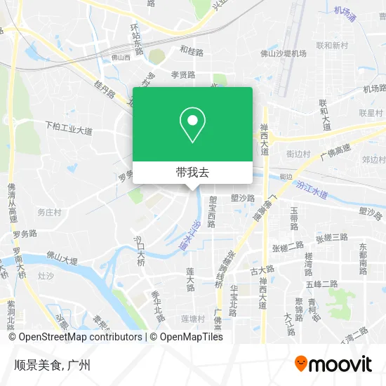 顺景美食地图