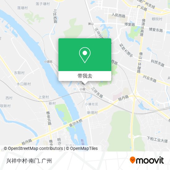 兴祥中村-南门地图