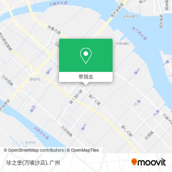 珍之堡(万顷沙店)地图
