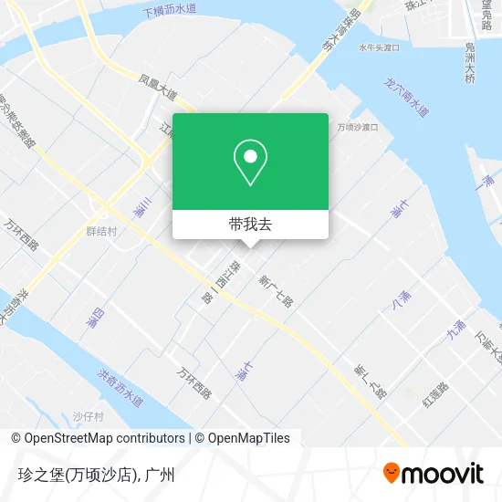 珍之堡(万顷沙店)地图