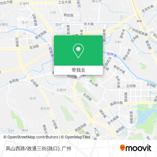 凤山西路/政通三街(路口)地图