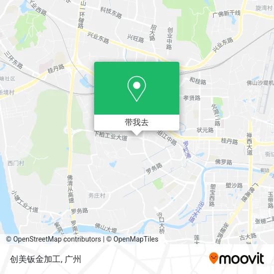 创美钣金加工地图