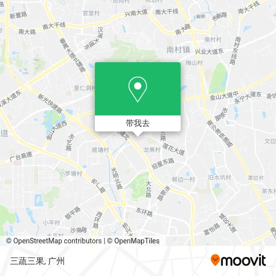 三蔬三果地图