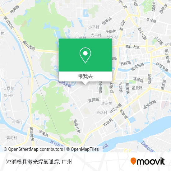 鸿润模具激光焊氩弧焊地图