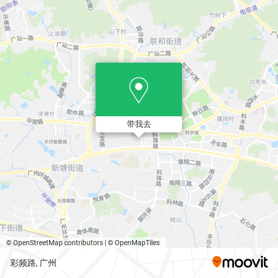 彩频路地图