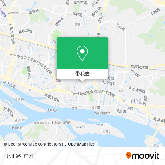 北正路地图