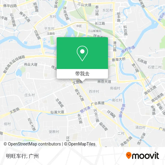 明旺车行地图