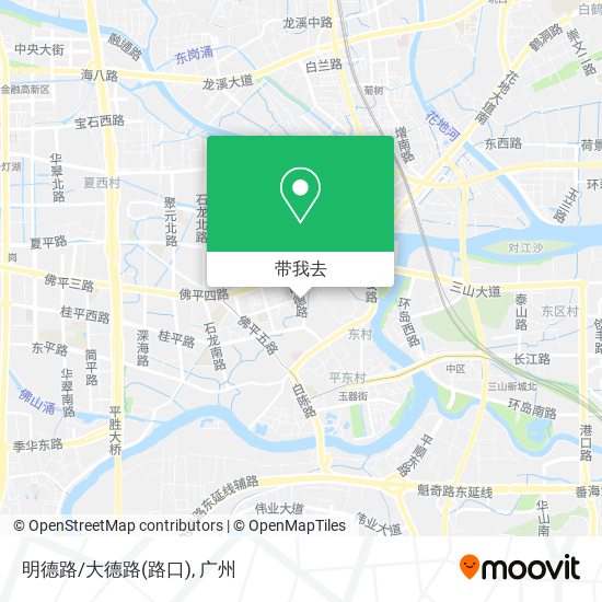 明德路/大德路(路口)地图