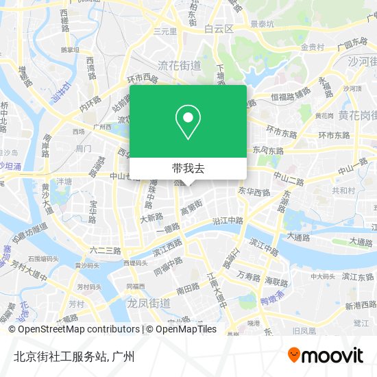 北京街社工服务站地图