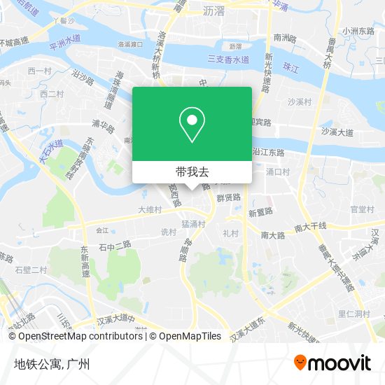地铁公寓地图