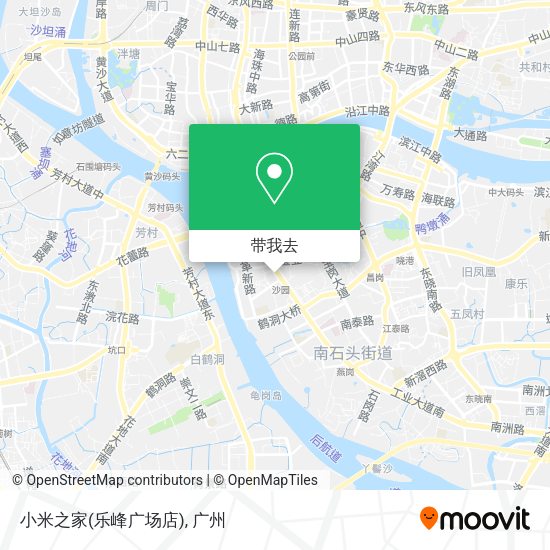 小米之家(乐峰广场店)地图