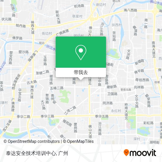 泰达安全技术培训中心地图